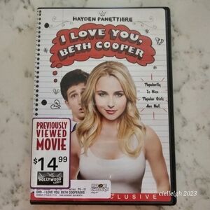 📽3 for $10 movies📽 I Love You, Beth Cooper DVD